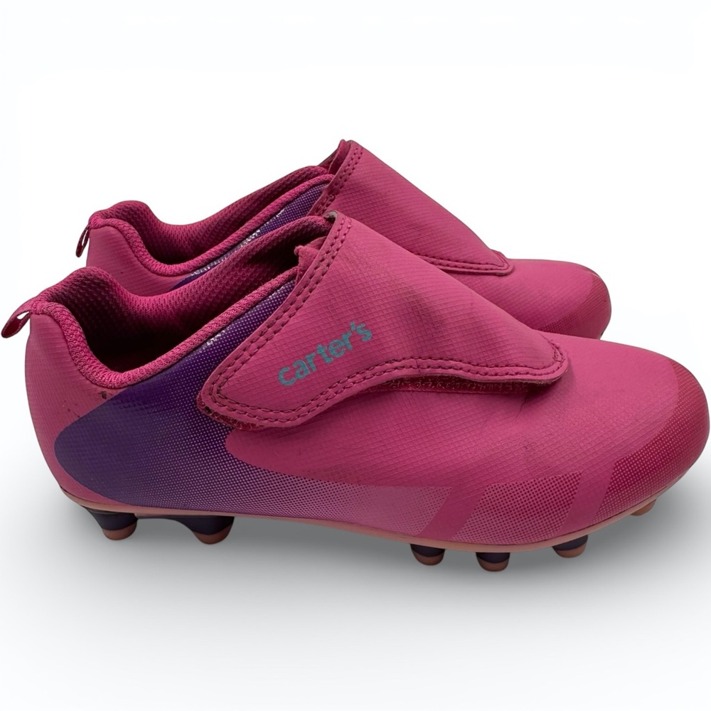 Carter's Pink & Purple Soccer Cleats Youth 13 FICA Sports Activewear Kidcore - Picture 3 of 10